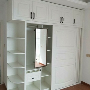 Armario de Dormitorio Minimalista de Madera, Mueble de Almacenamiento Modular para Apartamentos y Hoteles - Product Image 6
