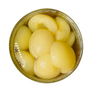 Nuova Stagione 2025 OEM Pere Dolci in Scatola Mezze Porzioni Affettate Cubetti in Sciroppo Leggero 2650ml OEM/ODM - Product Image 2