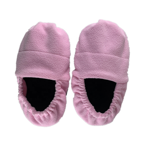 Keten tohumu mikrodalga ısıtmalı kadınlar için ev terliği soğuk ayak ısıtıcı microwawomen ısıtma ayakkabı - Product Image 2