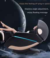 Fauteuil de massage de luxe 4D, fauteuil de massage à gravité zéro, fauteuil inclinable Shiatsu pour tout le corps, pliable, luxe pour la maison et le salon, garantie de 2 ans