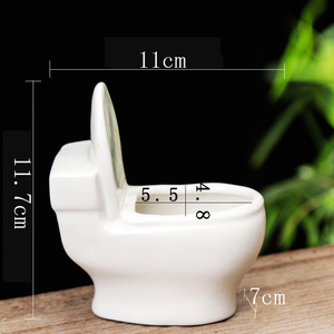 Vaso <span class=keywords><strong>da</strong></span> fiori bianco in ceramica succulenta creativo europeo <span class=keywords><strong>balcone</strong></span> che pianta <span class=keywords><strong>piante</strong></span> verdi vaso <span class=keywords><strong>da</strong></span> fiori piccolo Hotel - Product Image 5