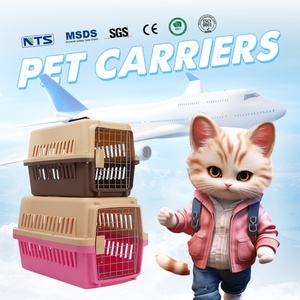 Transportadoras de Mascotas con Logotipo Personalizado, Varios Tamaños, Portátiles, de Plástico, Aprobadas por Aerolíneas, para Perros y Gatos - Product Image 2