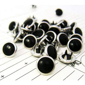 Hot Bán DIY Multi-Colour Vòng Hình Dạng Nấm Snap Nút Bền Vững Shank Nút Với Mạ Kỹ Thuật Cho Quần Áo - Product Image 6