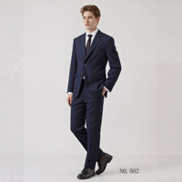 Ensemble de blazer décontracté pour homme coupe ample style japonais, simple boutonnage, détails perlés TR, infroissable, col cranté