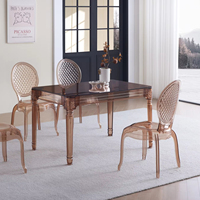 Ensemble de tables de bar en plastique personnalisable, directement de l'usine, pour événements en plein air, hôtels, mariages, banquets, repas