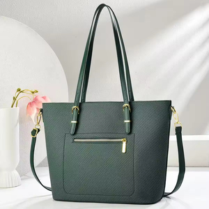 2026 Women's Retro Simple Elegant Temperament Handbags Large Capacity Candy Color Zipper Closure Polyester Versatile Fashion - Product Image 5