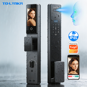 Serratura Intelligente Impermeabile IP65 con Riconoscimento Facciale 3D, Wi-Fi Tuya, Impronta Digitale, Telecamera e Lettore di Impronte - Product Image 1