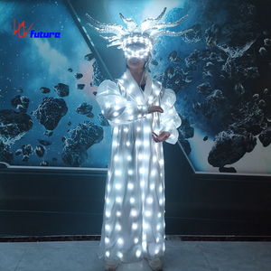 <span class=keywords><strong>Disfraz</strong></span> <span class=keywords><strong>de</strong></span> Bruja con Bola <span class=keywords><strong>de</strong></span> Cristal para Niñas, LED Luminoso, Poliéster, 1 Pieza, Negro, Ropa <span class=keywords><strong>de</strong></span> Bruja para Fiestas, TV, Películas, Hadas - Product Image 5