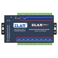 Module d'E/S à distance Modbus 485 Entrée/Sortie numérique pour l'acquisition de quantités analogiques ZLAN6808-1