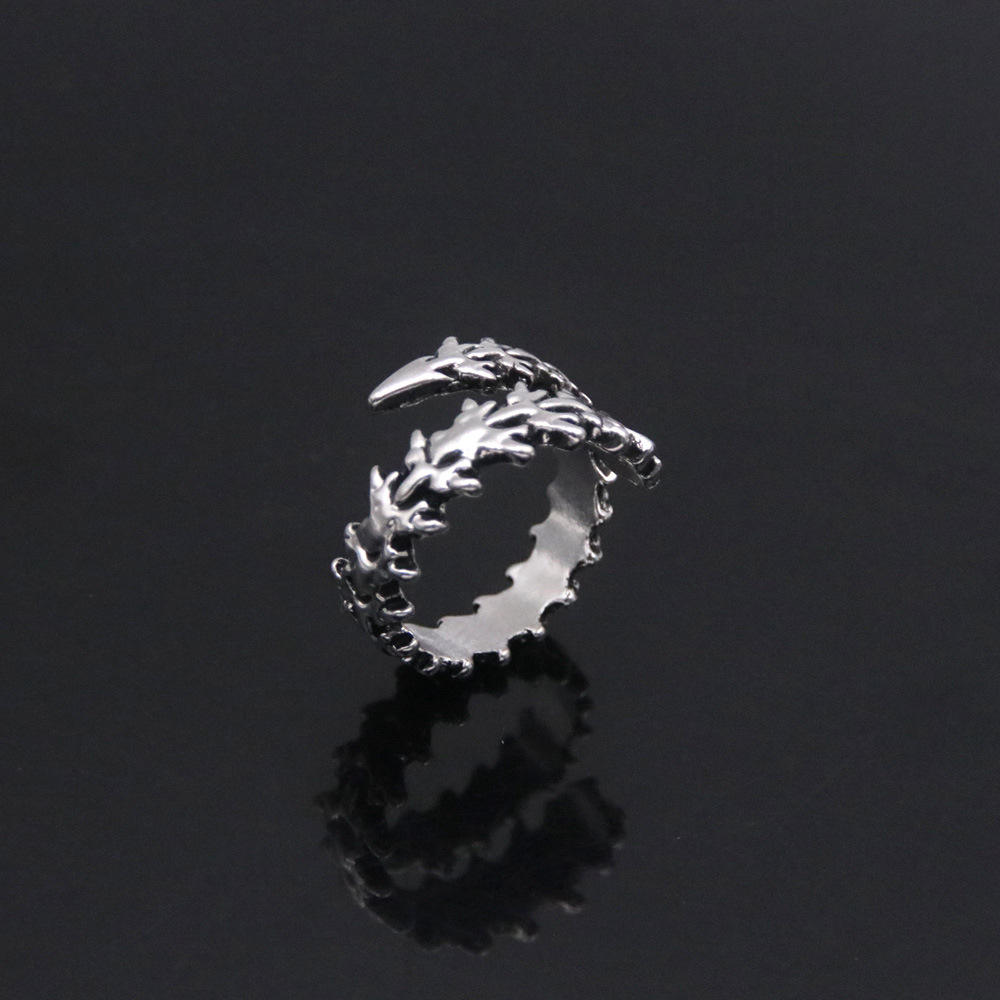 Anello Tokyo Ghoul Con Scritta Kanji - Acciaio Inossidabile, Con Pietra, Per Fan