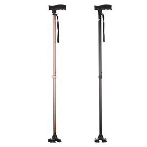 Multi Functional <b>Walking</b> <b>Stick</b> Three Legs Adjust <b>Foldable</b> <b>Walking</b> <b>Stick</b> Chair with Seat - Product Image 1
