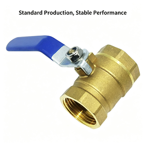 Robinet à boisseau sphérique en acier inoxydable 1 pièce, filetage NPT BSP femelle, passage complet, pour conduite d'eau, avec levier marche/arrêt, résistant à la corrosion, ensemble de fixation - Product Image 4