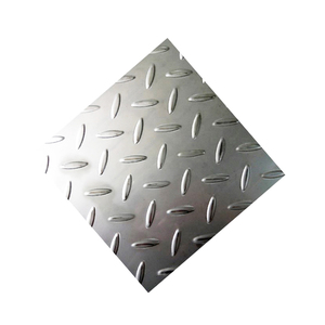 Tôles d'aluminium gaufrées à motif écaillé pour panneaux de sol antidérapants de camions et remorques - Product Image 2