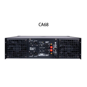 CA68 Profesional 2*1600 Watt Kelas H Penguat Daya DJ KTV Penguat Daya Audio Luar Ruangan untuk Pertunjukan - Product Image 2