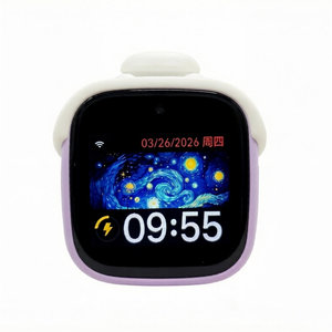 Bedside Digital Running Floral Violin Children's Educational Mini Learning <b>Machine</b> Alarm <b>Clock</b> Music AI Voice Enabled ABS - Product Image 6
