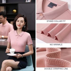 Design Unisex Customized Logo Summer for Polo Shirts Old Money Factory Price ODM Supply Solid Pattern Mandarin Collar for Adult - Product Image 4