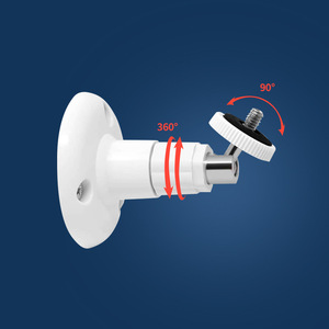 Soporte <span class=keywords><strong>de</strong></span> Pared para Cámara CCTV <span class=keywords><strong>de</strong></span> Metal Ajustable, Blanco, ABS, PTZ, Económico, al por Mayor, EB-206W, <span class=keywords><strong>Kit</strong></span> <span class=keywords><strong>de</strong></span> <span class=keywords><strong>Seguridad</strong></span> CCDCAM - Product Image 4