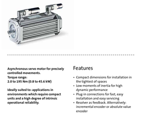 มอเตอร์เกียร์แบบเฮลิคอลรวม MT-Lenze G500-B+MCA 3 เฟส 230V/400V พร้อมชุดติดตั้งมาตรฐานสำหรับระบบอัตโนมัติอุตสาหกรรมทั่วไป - Product Image 3