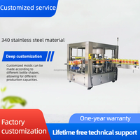 Machine d'étiquetage à colle thermofusible BOPP/OPP entièrement automatique, haute efficacité, portable, pour les bouteilles de boissons, les canettes et les emballages en papier