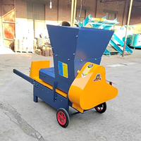 Nouvelle presse à balles carrée portative manuelle pour ensilage, moteur 5,5 kW entièrement en cuivre, machine d'emballage de fourrage automatique à haute productivité