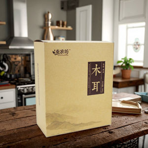 กล่องกระดาษคราฟท์ลาย<span class=keywords><strong>เห็ด</strong></span>เป็นมิตรกับสิ่งแวดล้อมพิมพ์แบบกำหนดเองสำหรับซูชิที่มีการจัดการลายนูนและเคลือบด้าน - Product Image 1