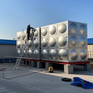 Prix bon marché chaud 1000l 100000 litres réservoirs de stockage d'eau traitement Ss304 304 réservoir de stockage d'eau en acier inoxydable - Product Image 6