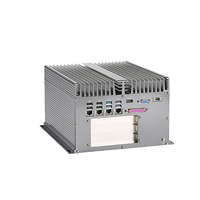 Ordinateur industriel sans ventilateur 4LAN 6COM avec PCI-E X4 et 2*PCI, large plage de température, CE RoHS IPC pour l'automatisation à l'extrémité