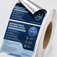 Étiquettes cosmétiques personnalisées pour soins de la peau, autocollants avec logo, impression vinyle imperméable, dorure à chaud, étiquettes d'emballage pour bouteilles
