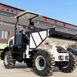 MOUNTAIN RAISE Camión volquete de 2 toneladas con parte superior abierta, Camión volquete personalizable Cargador de ruedas Diesel Hidráulico Kipper Volquete Camión volquete - Product Image 1