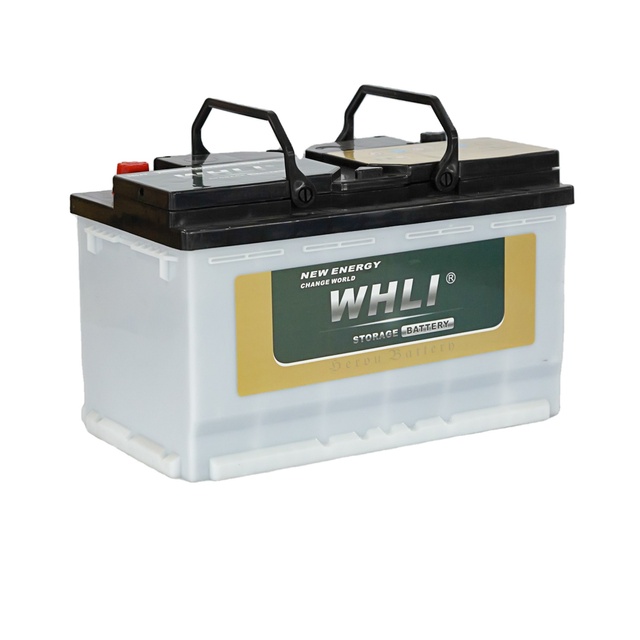 Korean Technology WHLI Brand Automotive Maintenance Free 80ah Auto 12v Car Battery