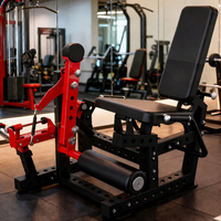 Machine à curls et extensions de jambes à charge libre double fonction Rongan pour entraînement de force en salle de sport