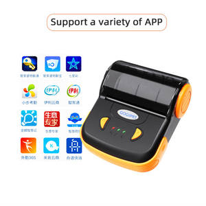 Impresora Térmica de 80 mm x 50 mm para Terminales POS, Impresora Térmica Portátil Inalámbrica USB de 3'' para Facturas - Product Image 5