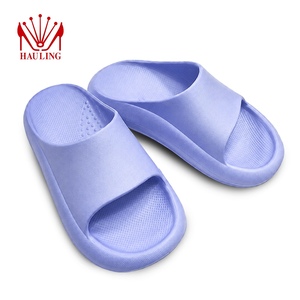 Pantuflas de Plataforma EVA con Amortiguación Suave, Plantilla Ergonómica, Suela Gruesa y Diseño Ligero para el Hogar y Baño, Sandalias al por Mayor - Product Image 3