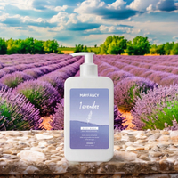 Gel douche à la lavande biologique de marque privée Gel douche adoucissant et humide Gel douche de bain parfumé naturel Gel douche hydratant