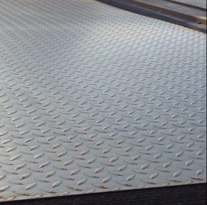 Tôle d'acier à carreaux de qualité supérieure, laminée à chaud, norme ASTM, pour la construction, les revêtements de sol et les projets d'ingénierie - Product Image 2