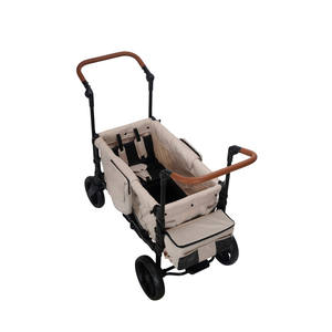 Kereta dorong bayi lipat anak-anak, kereta dorong tenda berkemah bepergian dengan roda besar mewah - Product Image 4