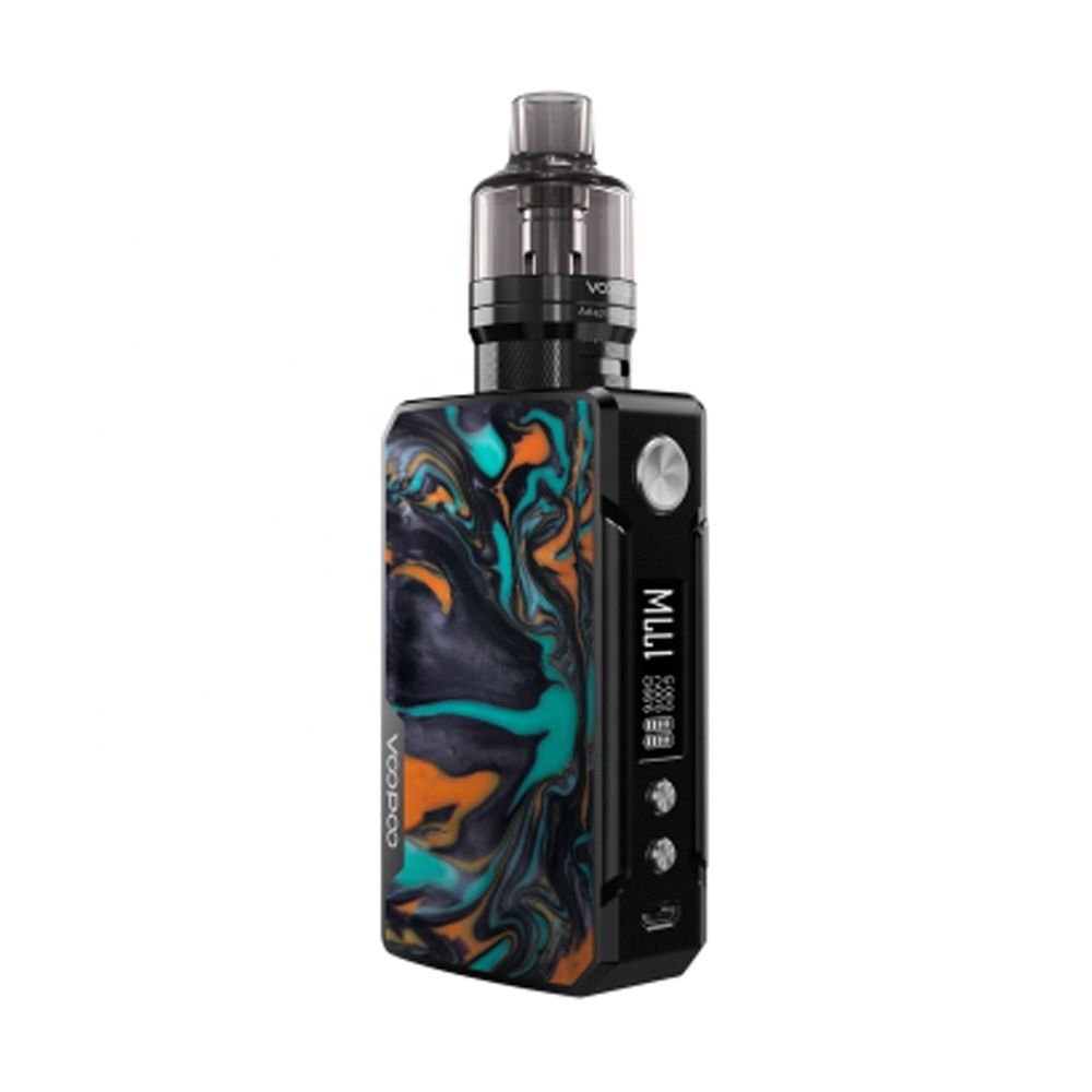 Комплект VOOPOO Drag 2 Refresh 177 Вт TC с картриджем для бака PNP, бак с резьбой 510