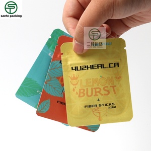 Bolsa Personalizada de Tamaño Mini con Impresión por Grabado, MOQ 5000 Piezas, para Aceite, Té de Flores, Té de Frutas, Café, Leche, Alimentos para Mascotas, Gelatina, Reciclable, Sellada por 3 Lados - Product Image 2