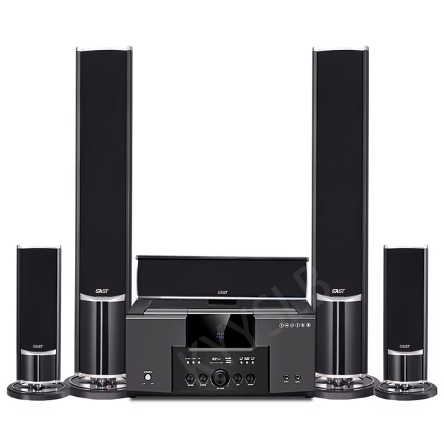 KYYSLB 5.1 Home Theater Audio Set Living Room Amplifier Speaker Audio 3d Surround K Song Speaker Column