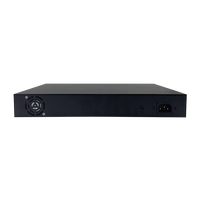 Commutateur réseau Gigabit 24 ports OEM/ODM d'usine avec 2 ports Uplink 1000M PoE, débit de transfert non bloquant de 14,8 Gbit/s et 6,55 Mpps