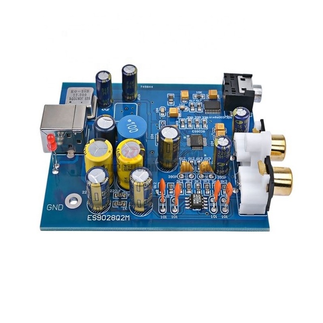 Sruis Factory Outlet ES9028Q2M SA9023 USB DAC Decoder Board Sound Card Support 24Bit 92k for Audio Amplifier DIY