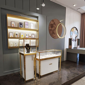 <span class=keywords><strong>Vitrine</strong></span> de <span class=keywords><strong>bijoux</strong></span> en acier inoxydable personnalisée <span class=keywords><strong>vitrine</strong></span> en verre d'<span class=keywords><strong>occasion</strong></span> - Product Image 4