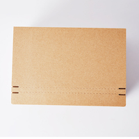 Boîte d'emballage écologique en carton ondulé imprimé avec logo personnalisé