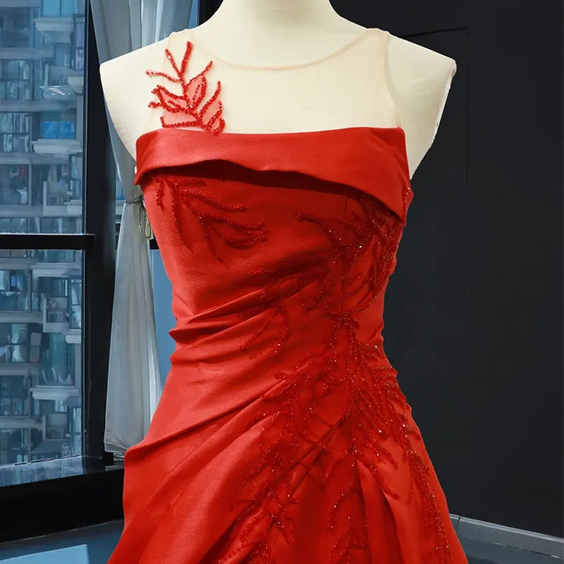 Jancember RSM66781 2021 Eenvoudige Ontwerpen Mermaid Bridal Gown Trouwjurken Voor Vrouw