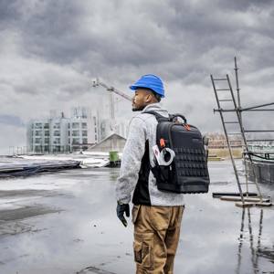 Sac à dos pour outils électriques Knipex Modular X18, 22 pièces, multifonction, résistant à l'eau, sangles réglables - Product Image 1