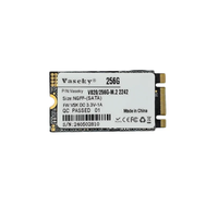 Laptop Internal Hard Disk, baru M2 NGFF 3D NAND TLC Flash M.2 SATA 2242 256GB SSD untuk Laptop