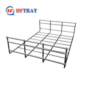 Plateau de câbles en treillis métallique pré-galvanisé autobloquant de haute qualité, résistant à la corrosion, pour usage industriel - Product Image 4