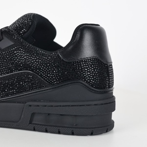 Zapatillas Deportivas de Malla para Hombre, de Alta Calidad, Modernas, de Diseño Lujoso, con Diamantes LVS, Casuales, Ligeras, con Cordones, para Correr, que Aumentan la Estatura - Product Image 5