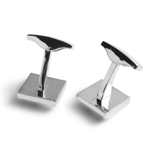 Mancuernillas de Diseño Simple en Blanco y Negro, Precio Bajo Directo de China, Regalo Empresarial para Oficina - Product Image 6