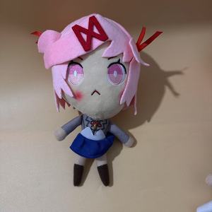 HECION - Peluche del Club de Literatura Doki Doki, Muñeco de Peluche de Anime con Latidos del Corazón para Fanáticos y Coleccionistas - Product Image 3